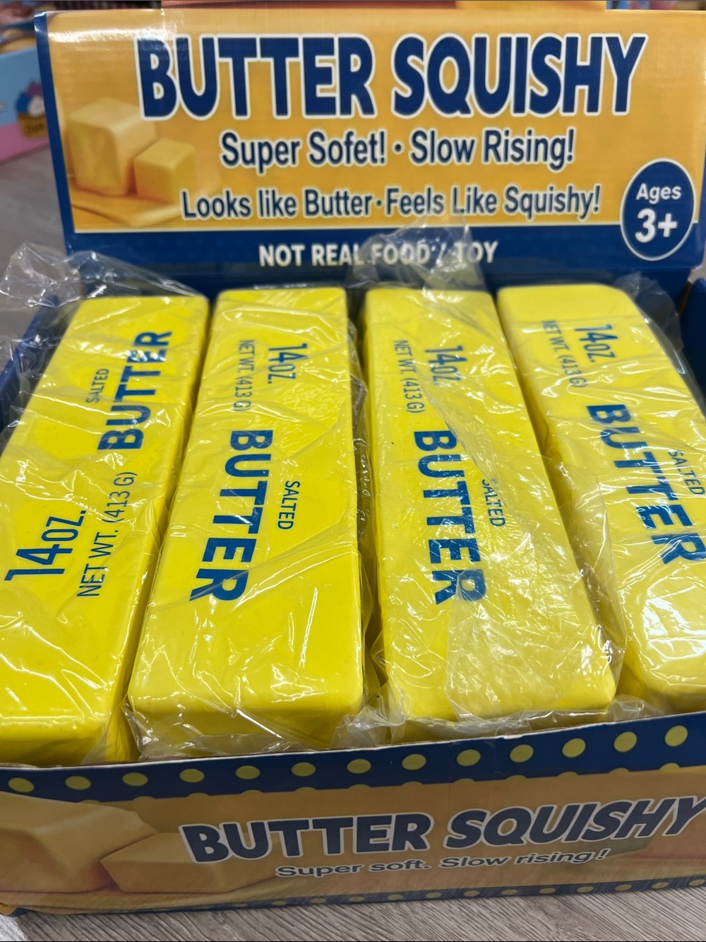 Butter Squishy Yellow Slow-Rising Novelty by
